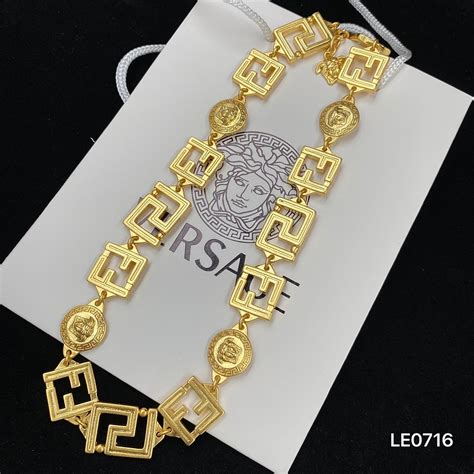 versace cups replica|Versace imitation necklace.